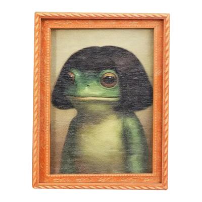 Grappige Koelkastmagneet, Schattige Retro Ingelijste Kunstmagneet, Grappige Retro Kunst Houten Magneetframes Met Sterke Houdkracht, Bijzondere Koelkastmagneet Voor Koelkast