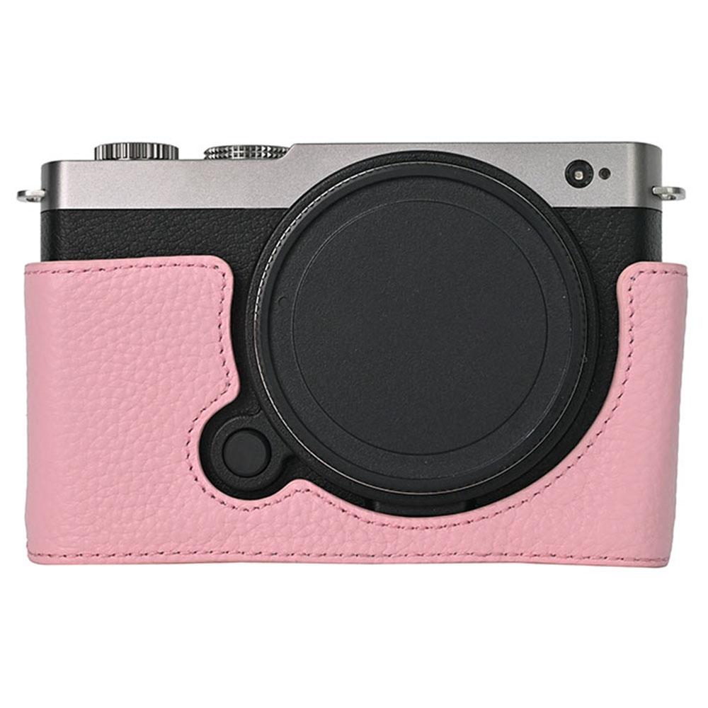 

For Panasonic Lumix S9 Camera Case Genuine Leather Bottom Case Easy to Replace Battery A