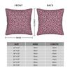 Rainbow Leopard Pillow Case  Retro Trendy Pillow Cover Graphic Pillowcases For Living Room Bed Chair
