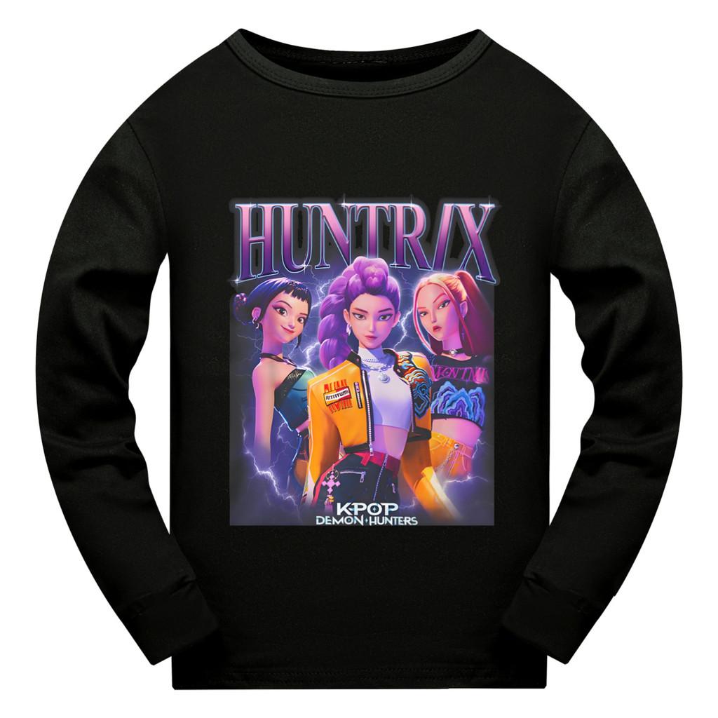 5029 Kids Girls Rumi Zoey Mira Super Star Print Long Sleeves T-Shirt