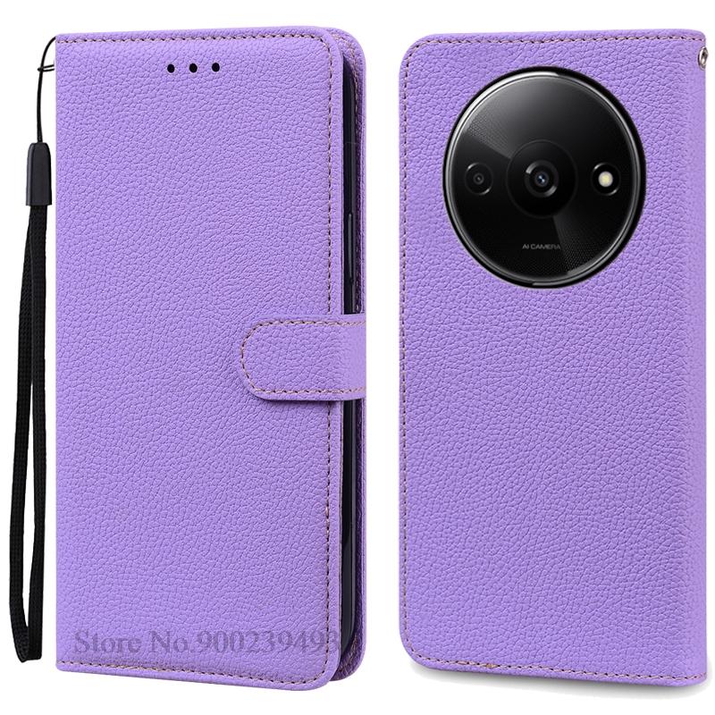 Für Redmi A3X Fall Leder Flip Brieftasche Abdeckung Für Xiaomi Redmi A3X Fall Buch Brieftasche Abdeckung Für Redmi A 3X A3X Fall Coque Fundas