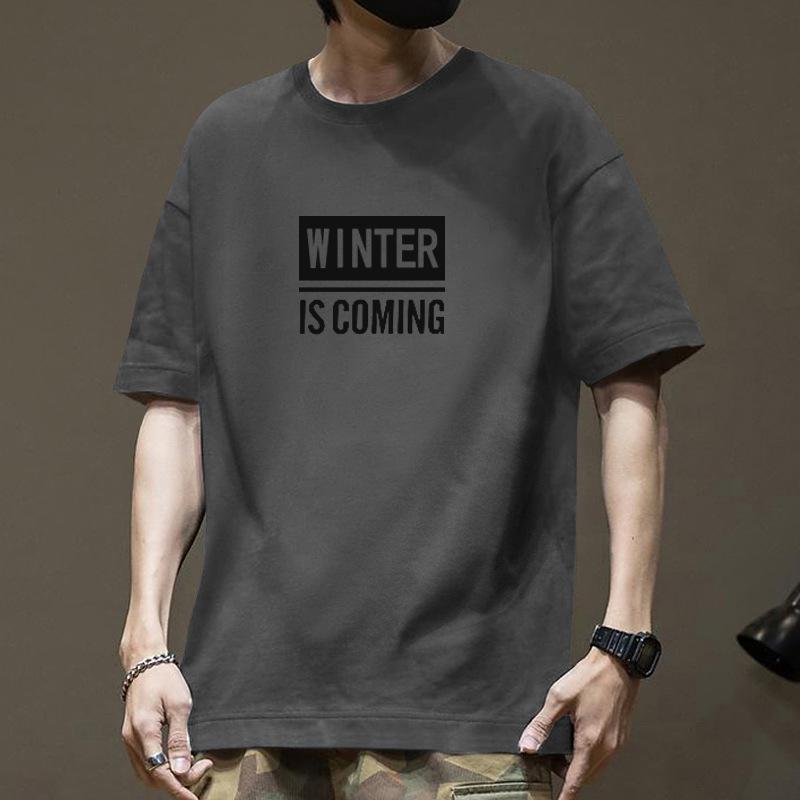 

летние мужские футболки хлопковые футболки с коротким рукавом удобная ткань спортивная одежда 3XL