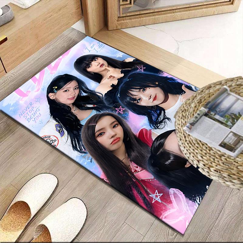 Kpop idle  Carpet, Kitchen Rugs, Yoga Mat, Non-Slip Mats, Rug for Bathroom, Living Room bedroom, Camping Rugs Christmas Gift