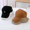 Kids Baseball Caps for Boys Girls Sun Hat Love Heart Hollow High Ponytail Caps Children Adjustable Baseball Caps for 4-12 Years