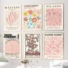 Yayoi Kusama Matisse Flower Market Abstract Gallery Posters And Prints Wall Art Canvas Painting Pictures For Living Room Decor