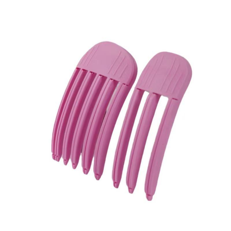 Fluffy High Crown Shaping Comb & Hair Clip: 2024 Bangs Styling Tool for Effortless, Traceless Look
