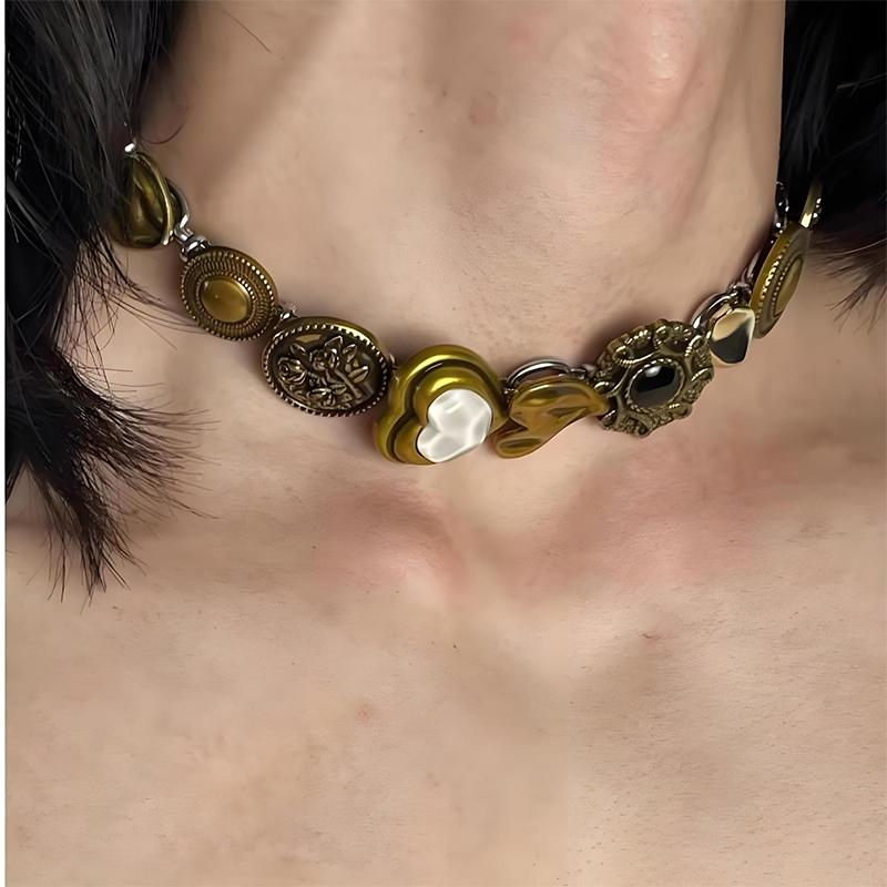  Girl Style Wine Red Leather Cross Choker Collarbone Chain Whitening Necklace