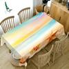 Thicken Cotton Tablecloth Big Conch Starfish On The Beach Pattern Rectangular Round Table Cloth For Wedding Picnic Party
