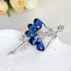 Elegante Balletttänzerin Broschen Anstecker Hübsche Blume Tänzerin Hochzeit Braut Broche