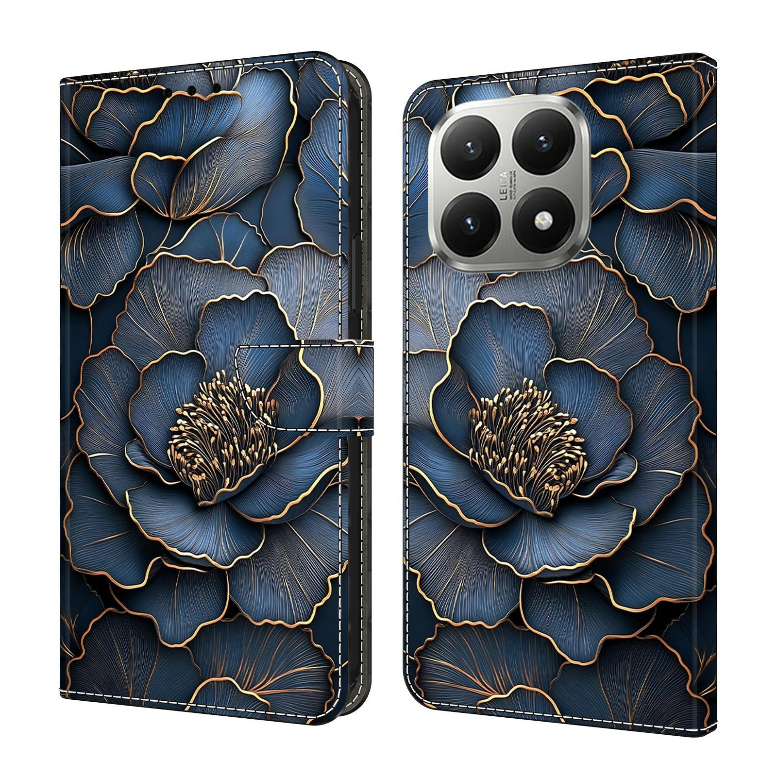 For Xiaomi 15T Wallet Case Foldable Stand Pattern Printing Leather Flip Phone Cover
