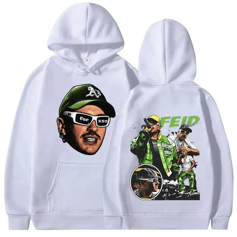 Rapper Feid Ferxxo Graphic Hoodies Men Hoodie