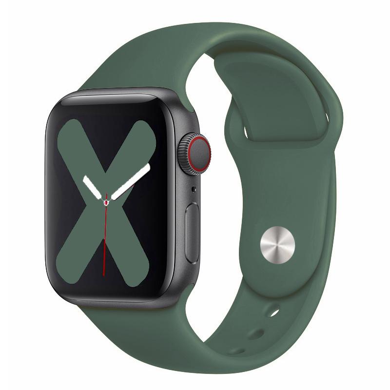 Strap For Apple Watch bands 44mm 45mm 40mm 41mm 42mm 46mm Sport Silicone correa smartwatch Bracelet iWatch Series 10 9 8 11 SE 3