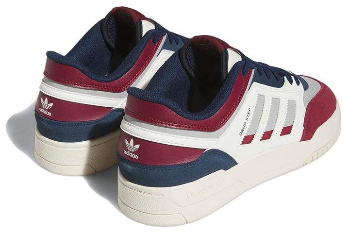 Adidas Originals Drop Step Low Directional Shoes 'Navy Red' HQ7118