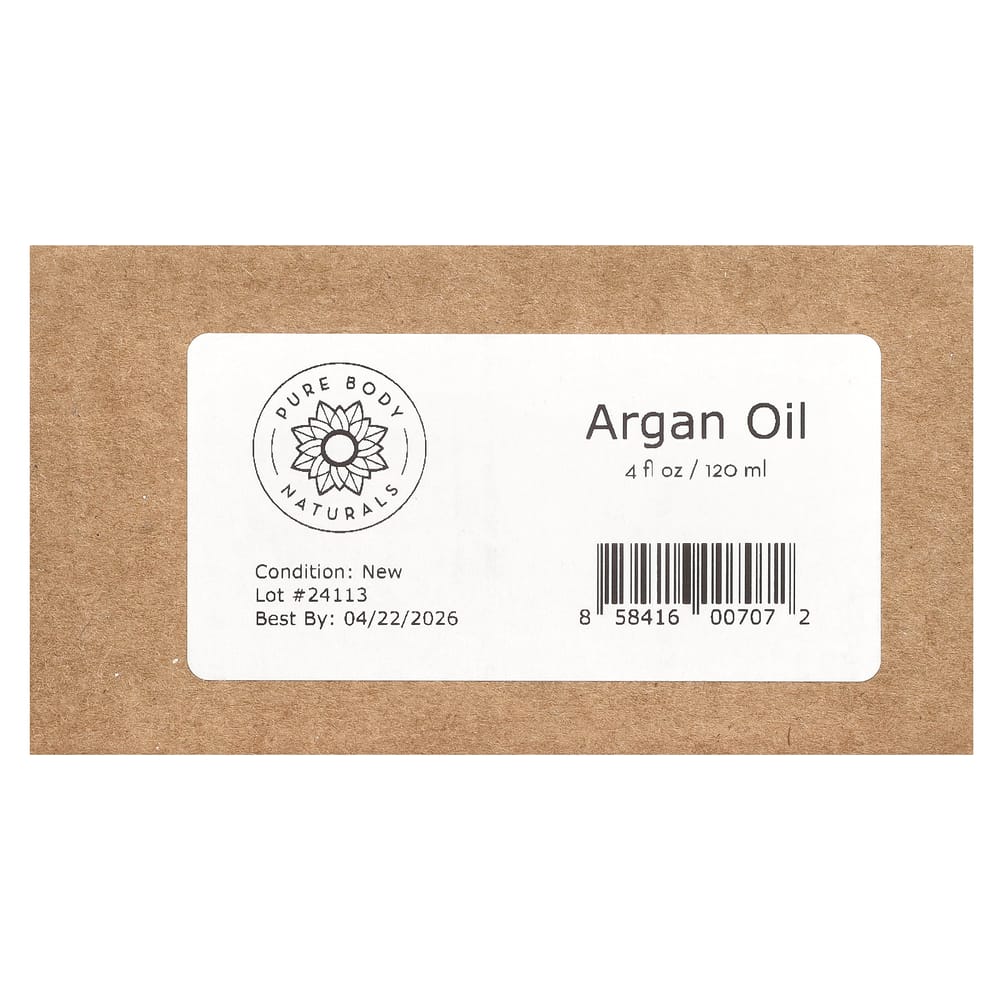 iHerb Pure Body Naturals Argan Oil 120ml (4 fl oz)