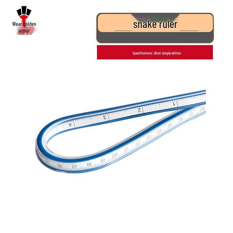 Chuan Jin Jia Flexible Curve Ruler for Drafting & Design