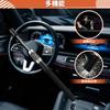 Tevlaphee Steering Wheel Car Theft Prevention Relay Attack Car Security Steering Compatible with a Wide Range of Vehicles Lock, 5-Digit Combination,