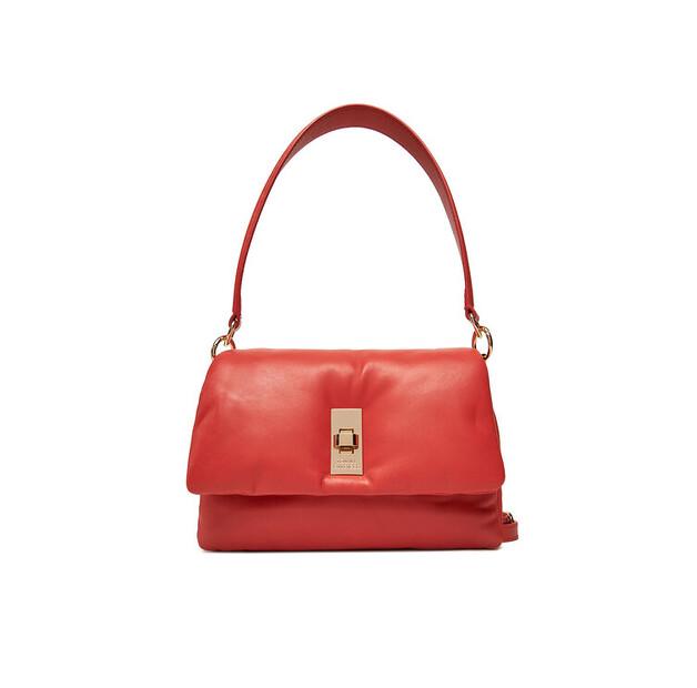 Bag Tommy Hilfiger Tommy Hilfiger Soft Leather Conv Crossover AW0AW17638 Beige