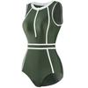 One-piece Swimsuit Women's Belly Cover Show Slimming Sexy Swimming Pool Sports Hot Large-size Racing Suit
