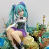 14Cm Taito Hatsune Miku Action Figure, Conventional Fashion, Collectable Model, Collectable Decoration Toys, Birthday Gift