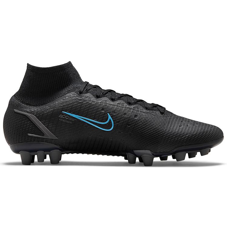 New Nike Mercurial Superfly 8 Elite Ag 'Black Photo Blue' CV0956-004