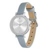 Authorized Distributor Olivia Burton Watch Ladies ob24000163 Classics 30mm Vintage Beads Silver White Sunray Chalk Blue Leather [OLIVIA BURTON]