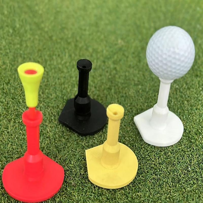 Golf Rubber Tees Golf Opening Shape Rubber Tees Driving Range Golf Tees Holder for Indoor Outdoor Backyard Home Durable