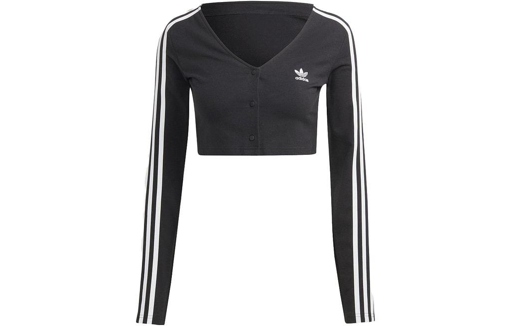 Adidas Originals Logo Embroidered Cropped Top IC5473 M
