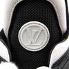 Great LOUIS VUITTON High cut sneakers Black White Women 35.5 Used