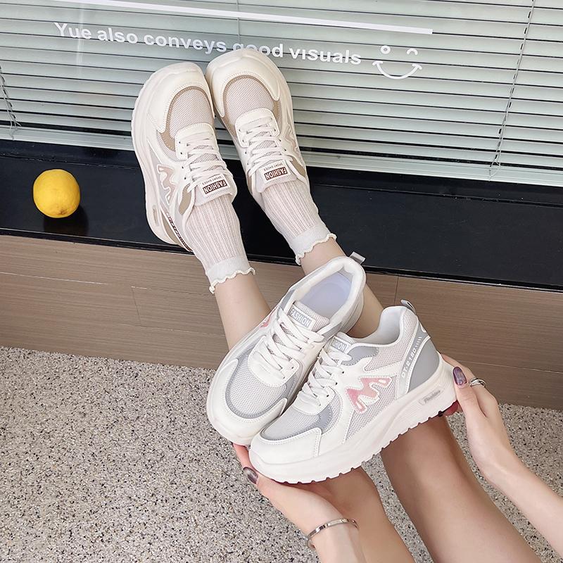 Fashion 2025 Women's Sports Shoes Summer Women Casual Sneakers Outdoor Running Shoes Fashion Urltra Light Mesh Fabric Breathable Shoe