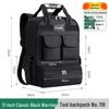 Heavy-Duty Double Shoulder Tool Backpack: Durable, Thickened, Multi-Functional, Large Capacity for Electrician Repairs