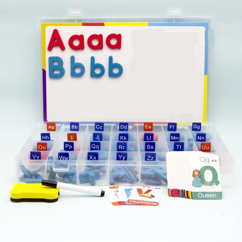 Number Letter Magnetic Set Foam Alphabet Abc Educational Toy For  Kids Children