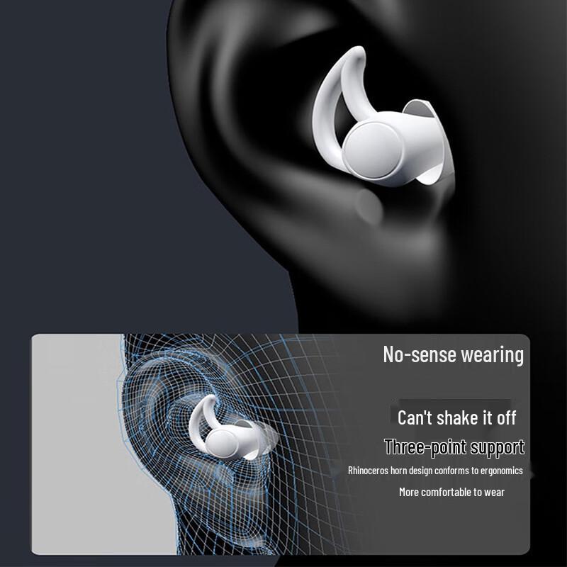 Alliance Messenger YSL321 3-Layer Noise Cancelling Silicone Earplugs