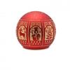 Regal Tidings Glass Light Up Globe Christmas Windows - Red