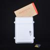 Large Wall-Mounted Rainproof Mailbox with Lock - Plastic Storage, Suggestion, Reporting, Milk Order, Charging Box