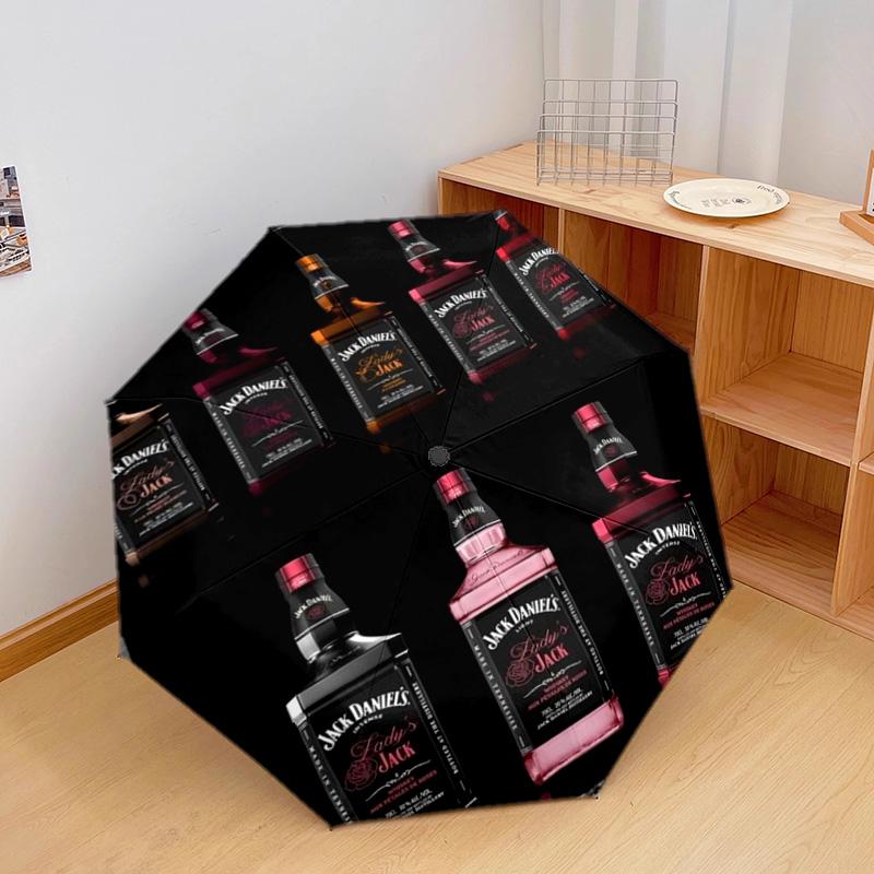 Jack Daniel's Legacy Automatic Umbrella - Suitable Travel Outdoor Portable Umbrella Birthday Gift Daily Essentials
