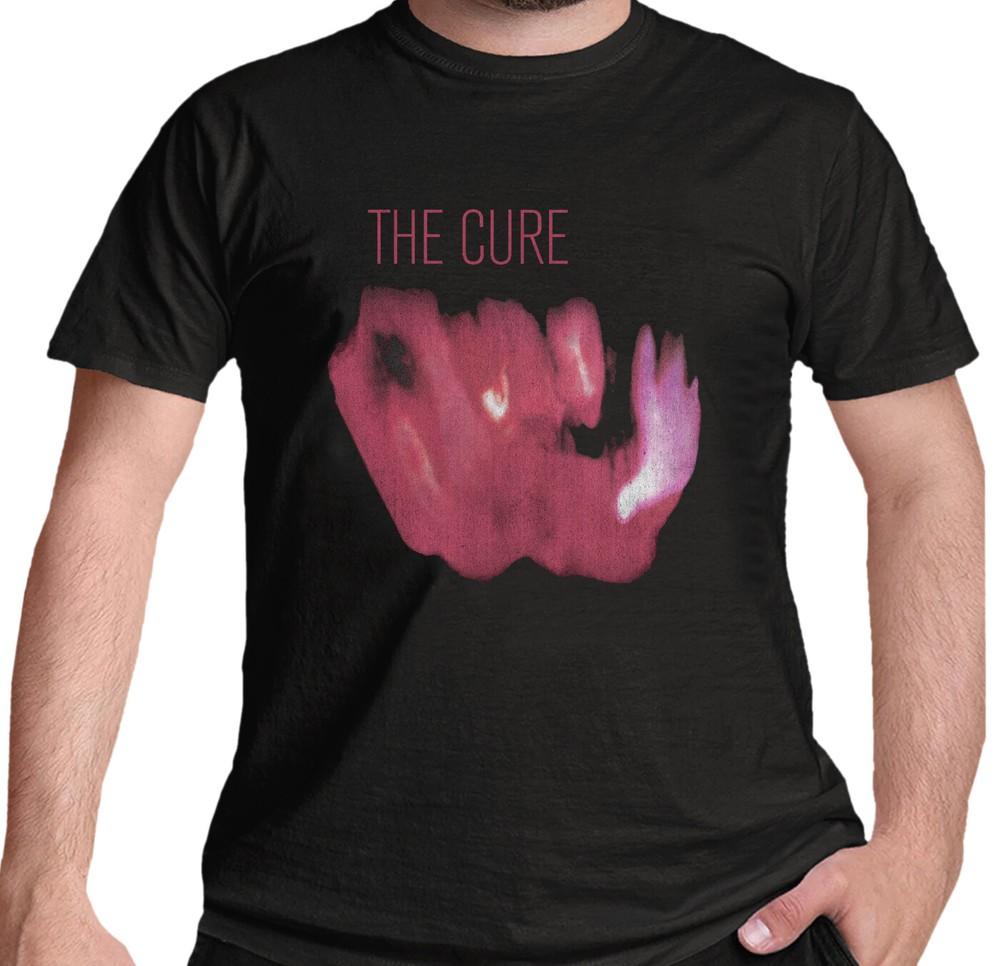 

The Cure T Shirt Pornography Official Black Classic Goth Rock Band Retro New 4XL