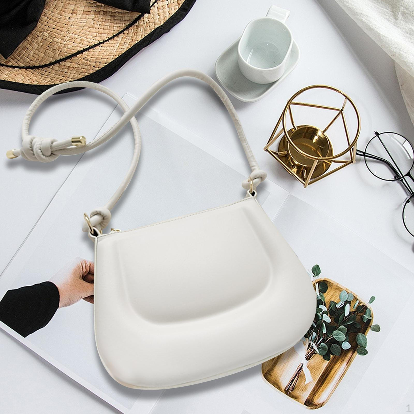 Женская сумка через плечо из ПУ кожи Сумка Стильный клатч Легкая подмышечная белый 850₽