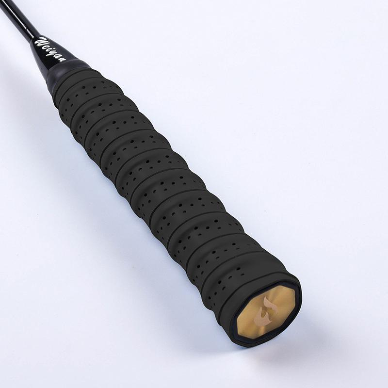 

Badminton Racket Keel Hand Glue Laminated Perforated Non-Slip Wear-Resistant Breathable Adhesive чёрный