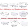 Food-Grade Refrigerator Storage Box with Lid for Kitchen Items