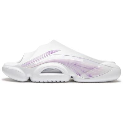 Zapatillas de Piscina Li Ning BADFIVE para Mujer Blancas Moradas ABTU004-2