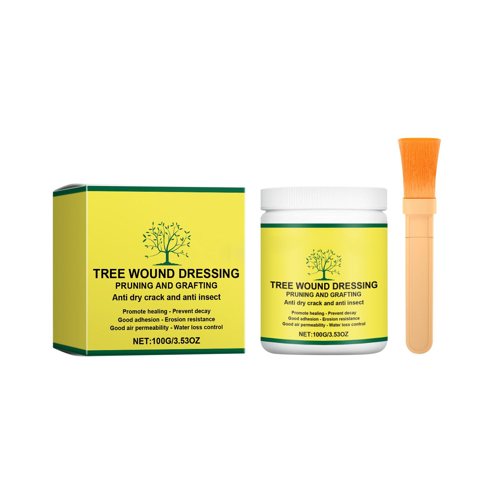 

Tree Wound Sealant, Tree Wound Pruning Sealant, Tree Wound Dressing With Brush, Bonsai Cut Ointment, Bonsai Tree Pruning Wound Sealant One Size