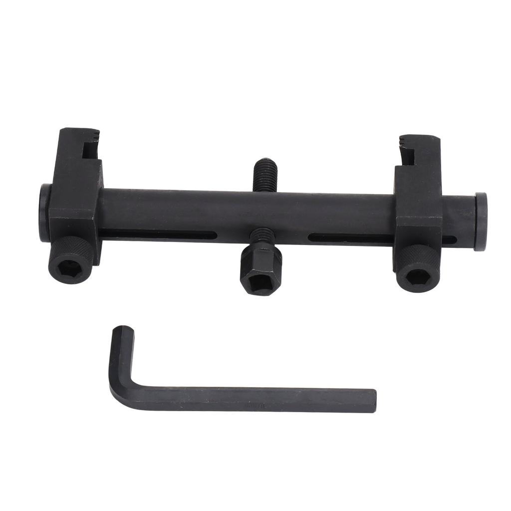 Universal Ribbed Drive Pulley Puller Carbon Steel Crankshaft Remover Adjustable Auto Repair Tool
