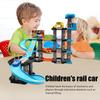 Racing Rail Car Toys Children Garage Catapult Sports Track Game Toys Kids Building Parking Baby Lot Gas Station DIY Winding Road