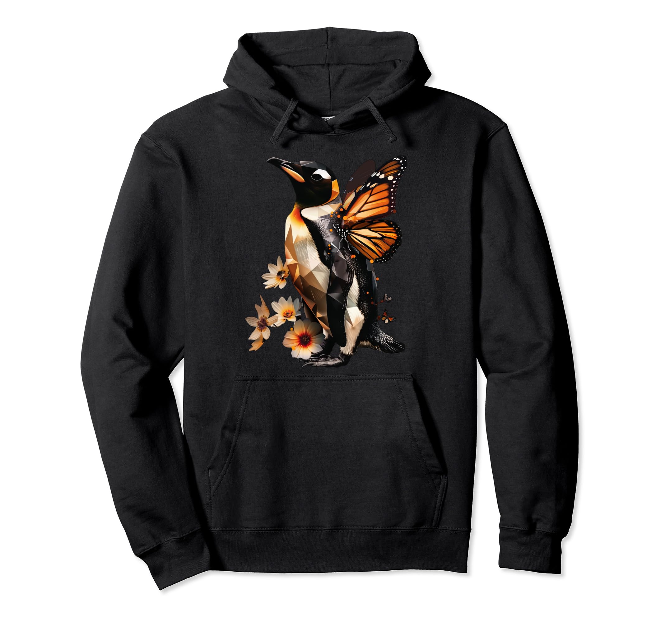 

Penguin Butterfly Hoodie чёрный