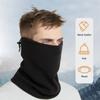 Plush Balaclava Windproof Neck Scarf Outdoor Half Face Mask  Winter Riding