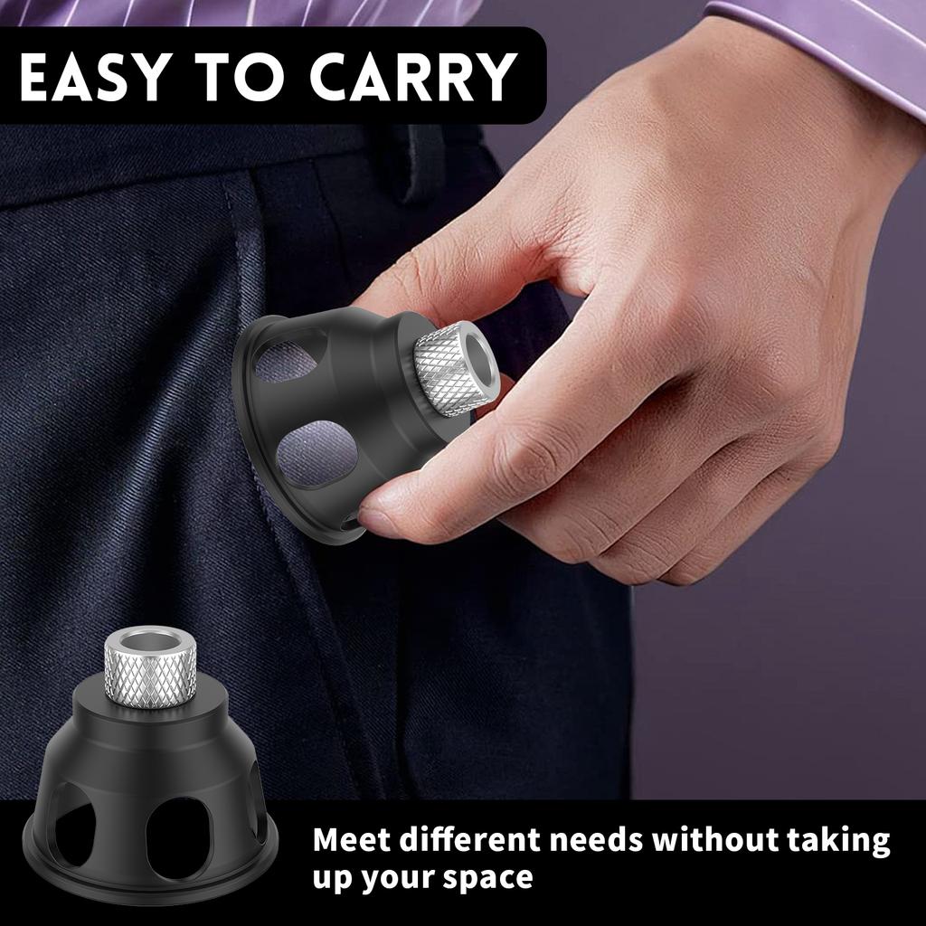Vertical Drill Guide Doweling Jig 3-10mm 8 Drill Sleeves Aluminum Alloy Drill Positioning Pocket Hole Jig Hole Puncher for Carp