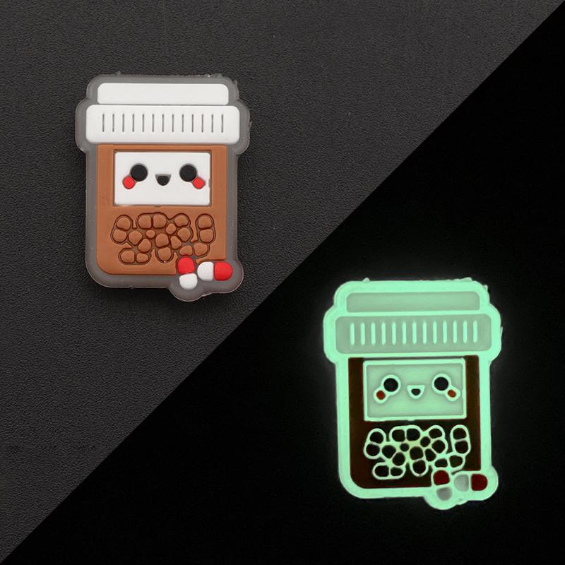 1Pcs Luminous Nurse Shoe Decoration Shoe Charms Pin for Cute Stethoscope Syringe Pill Medical Shoes Charms Clog Women Man