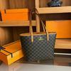 Hochwertige Pendlertasche, bedruckte leichte Luxus-Großraumtasche Damen 2026 neue Herbstmode Umhängetasche