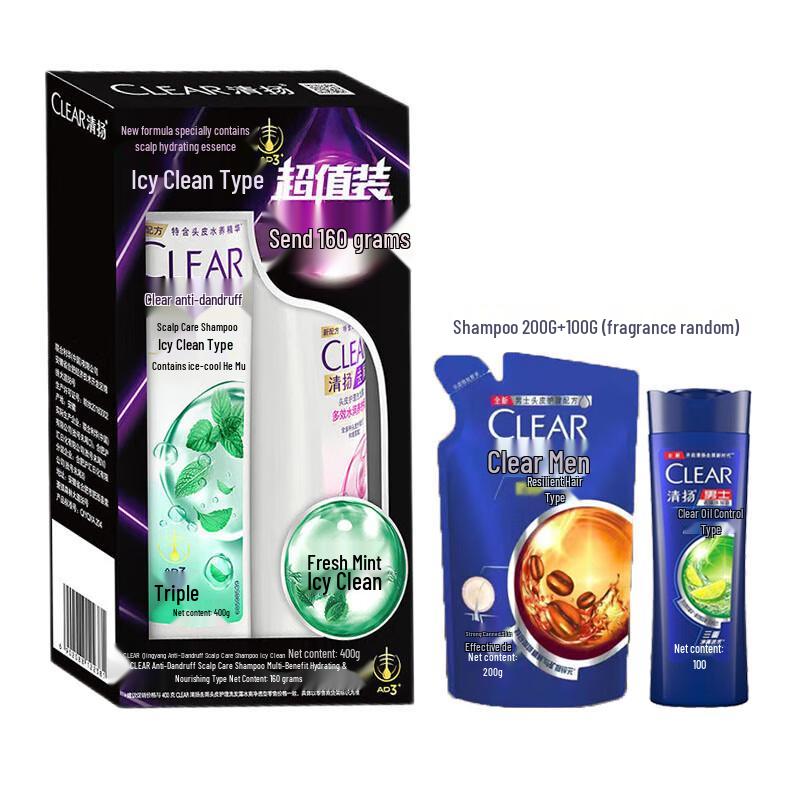 Clear Ice Fresh Anti-Dandruff Scalp Care Shampoo