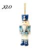 Decorative Animal Shaped Ornaments Blue Glass House Christmas Hanging Ornament, Acrylic Double Side Thoughtful Gift Ideas Printed Tree Decor Pendant,